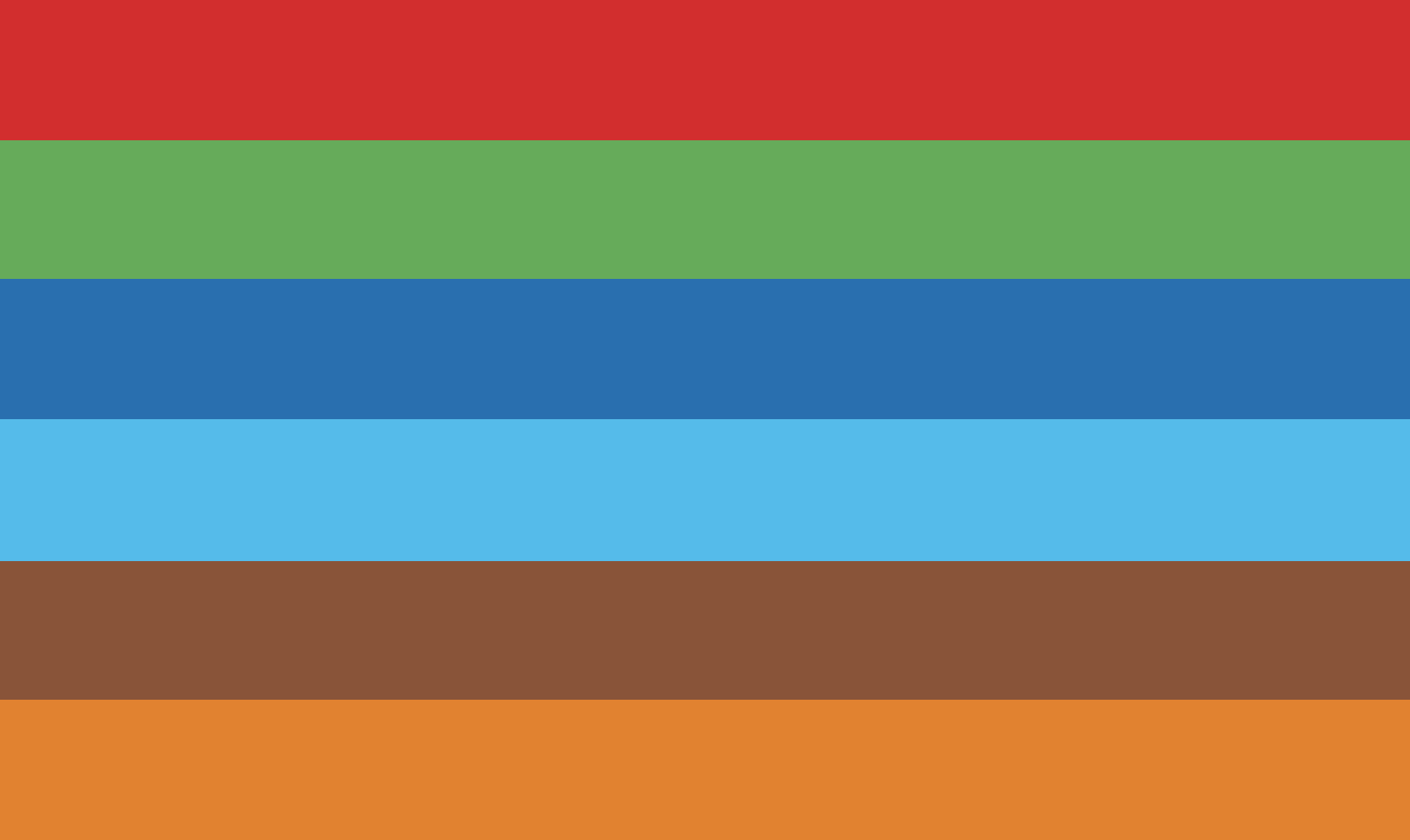 Metrosexual pride flag